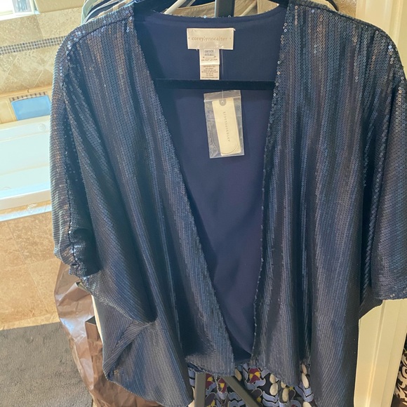Anthropologie Corey Lynn Carter sequin Cardigan - Picture 3 of 5